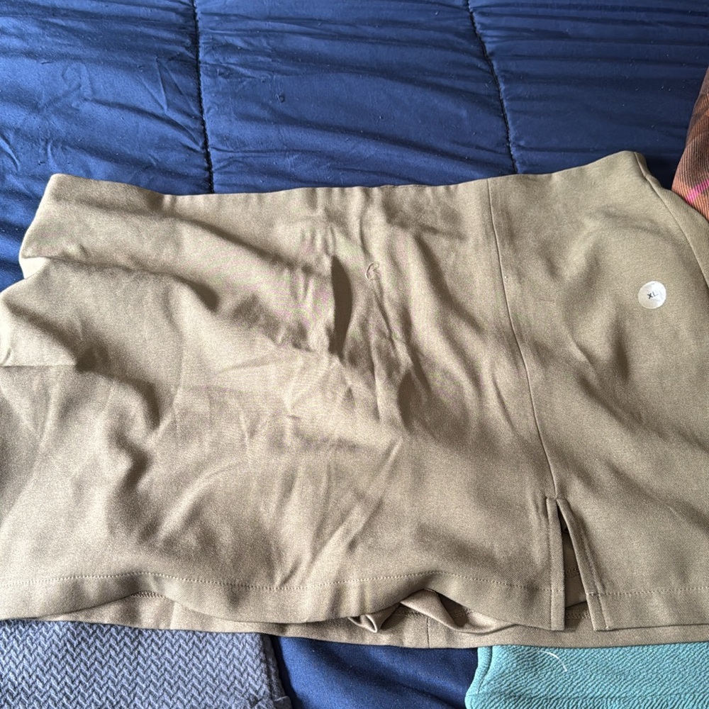 Aeropostale New Tan Mini Skirt